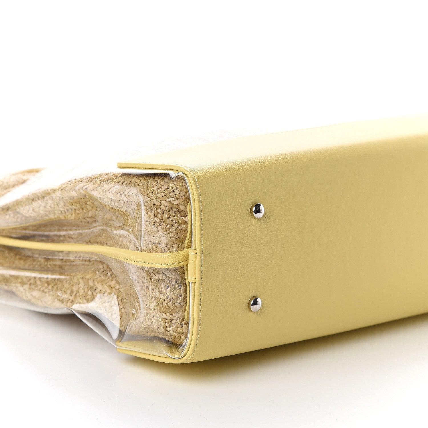 Chanel Calfskin PVC 31 Bag Yellow 7 of 8