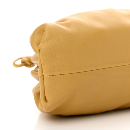 Bottega Veneta Butter Calfskin The Mini Pouch Butterscotch 9 of 10