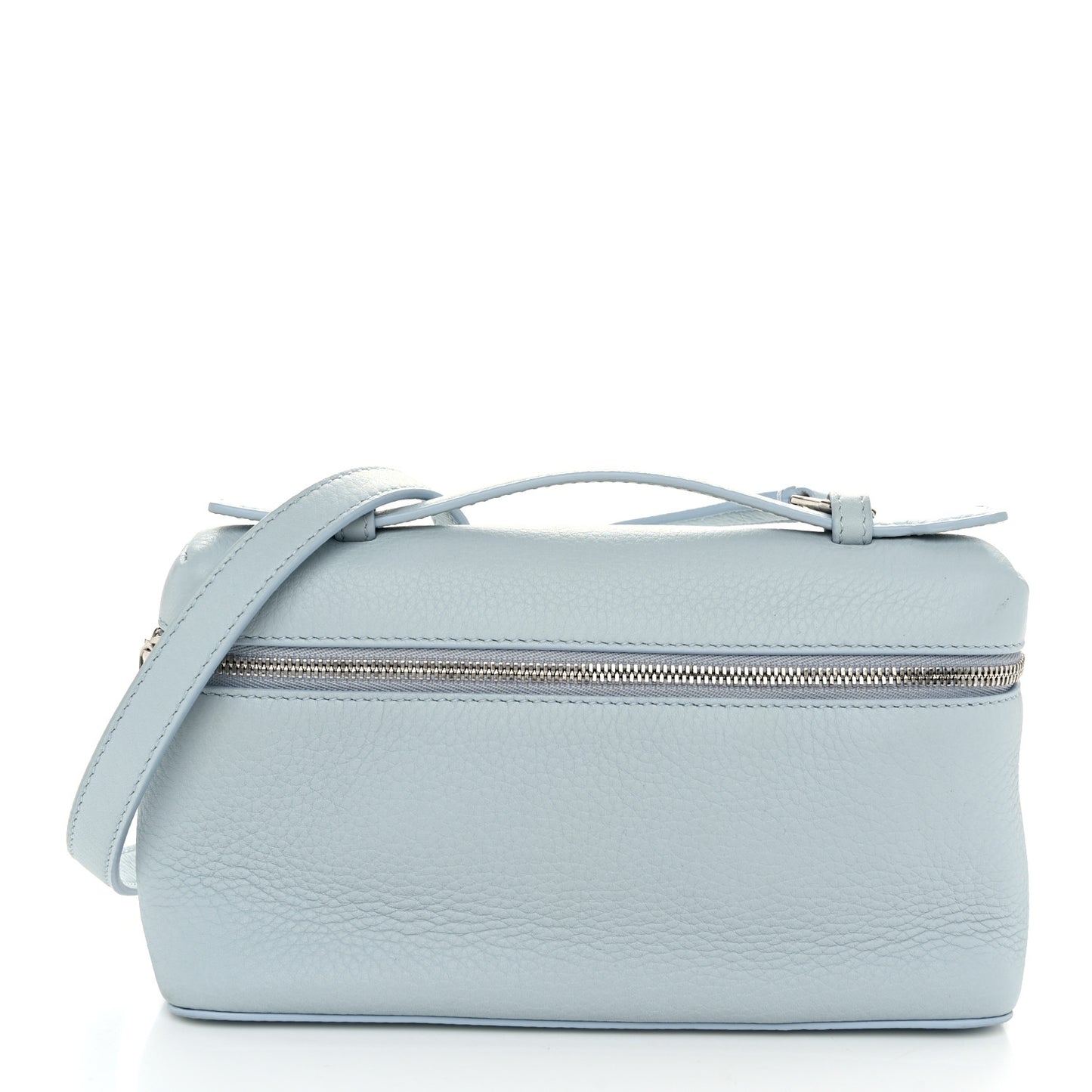 Grained Calfskin L19 Extra Pocket Pouch Minty Breeze