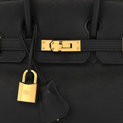 Hermes Swift Birkin 25 Black 8 of 15