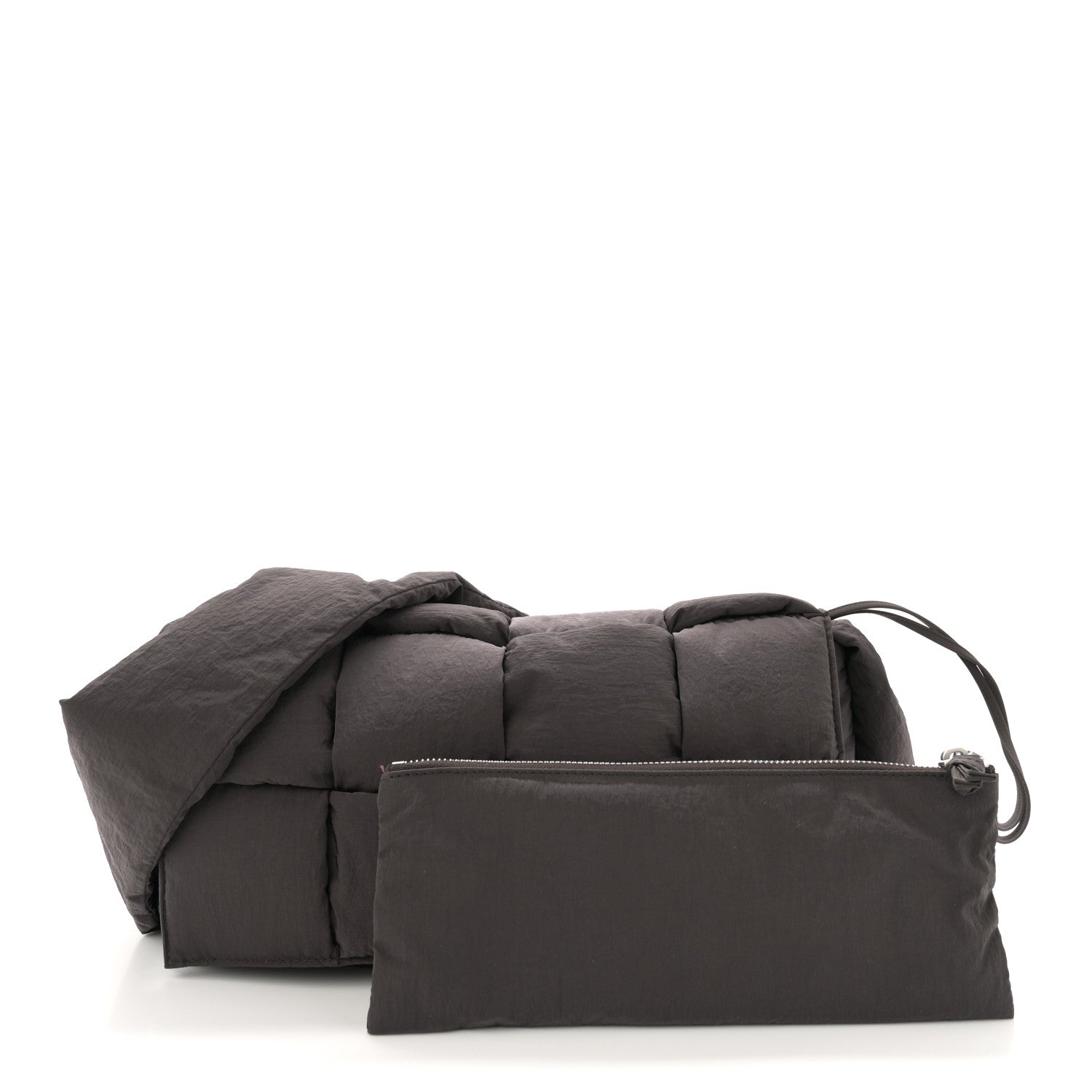 Bottega Veneta Nylon Intrecciato Padded Tech Cassette Bag Fondant 3 of 12