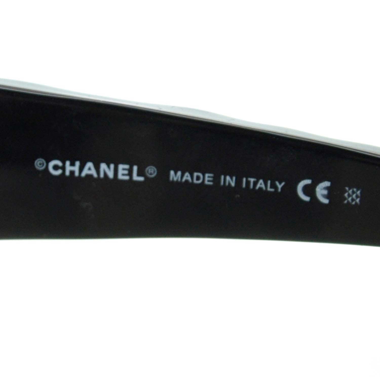Chanel Quilted Sunglasses 4126 Black 3 of 8