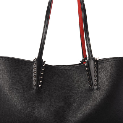 Christian Louboutin Calfskin Spikes East West Cabata Tote Black 12 of 12