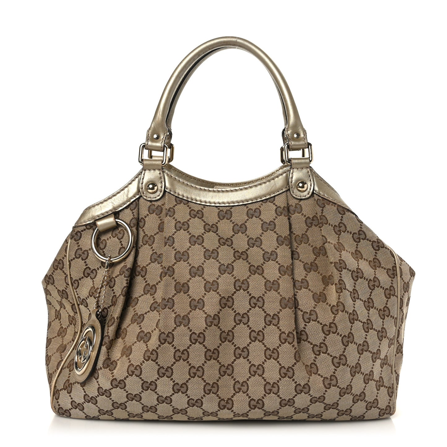 Monogram Medium Sukey Tote Champagne