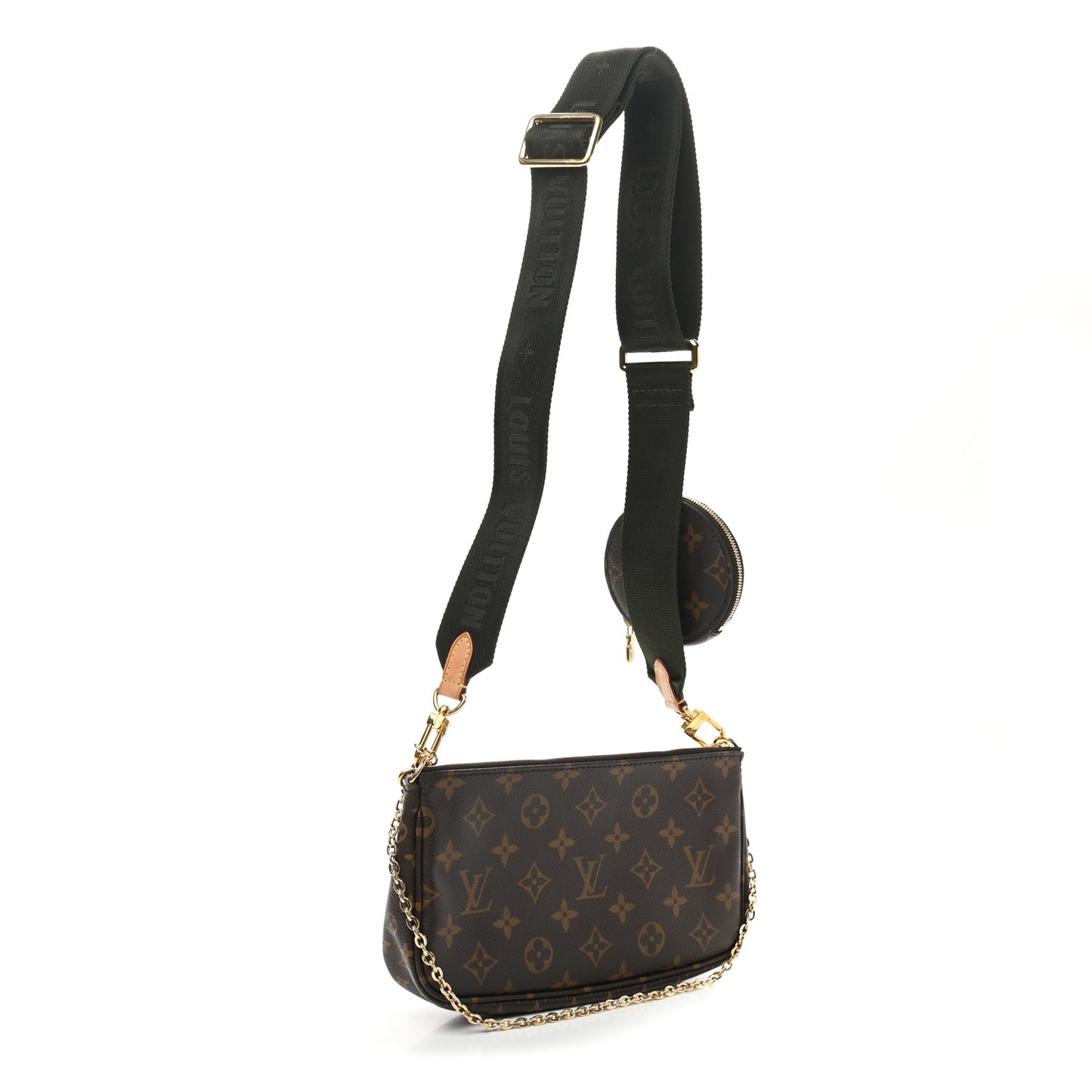 Monogram Multi Pochette Accessories Kaki