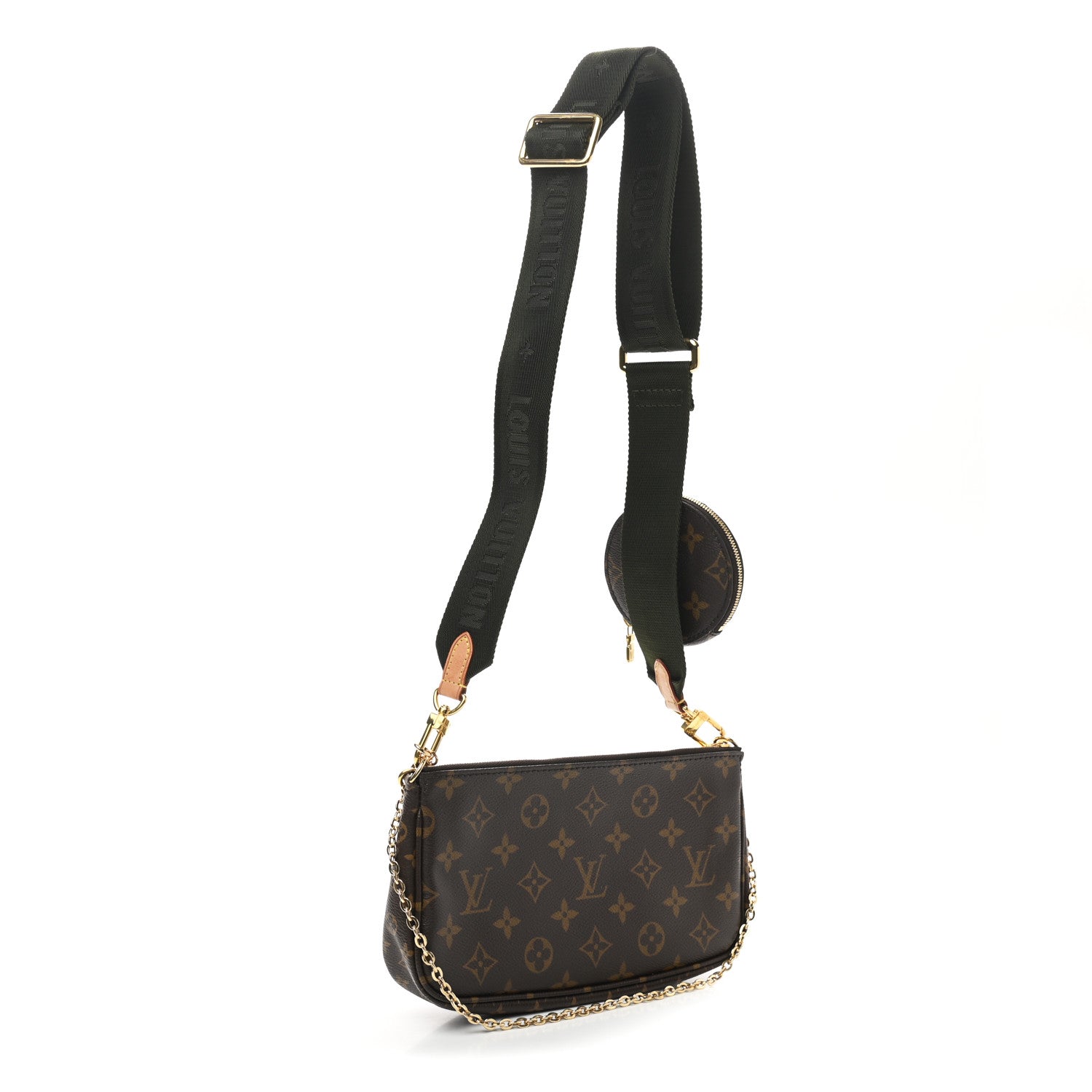 Louis Vuitton Monogram Multi Pochette Accessories Kaki 3 of 10