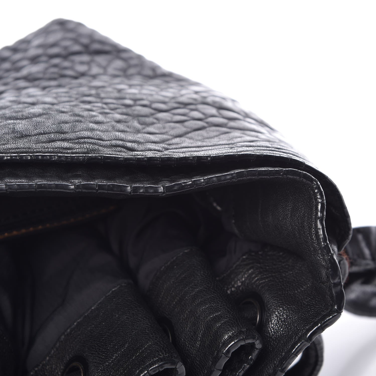 Alexander Wang Pebbled Lambskin Pony Hair Leopard Diego Bucket Bag Black Hardware 9 of 23