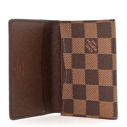 Louis Vuitton Damier Ebene Business Card Holder 5 of 8