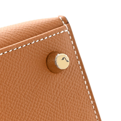 Hermes Epsom Kelly Sellier 25 Gold 11 of 12