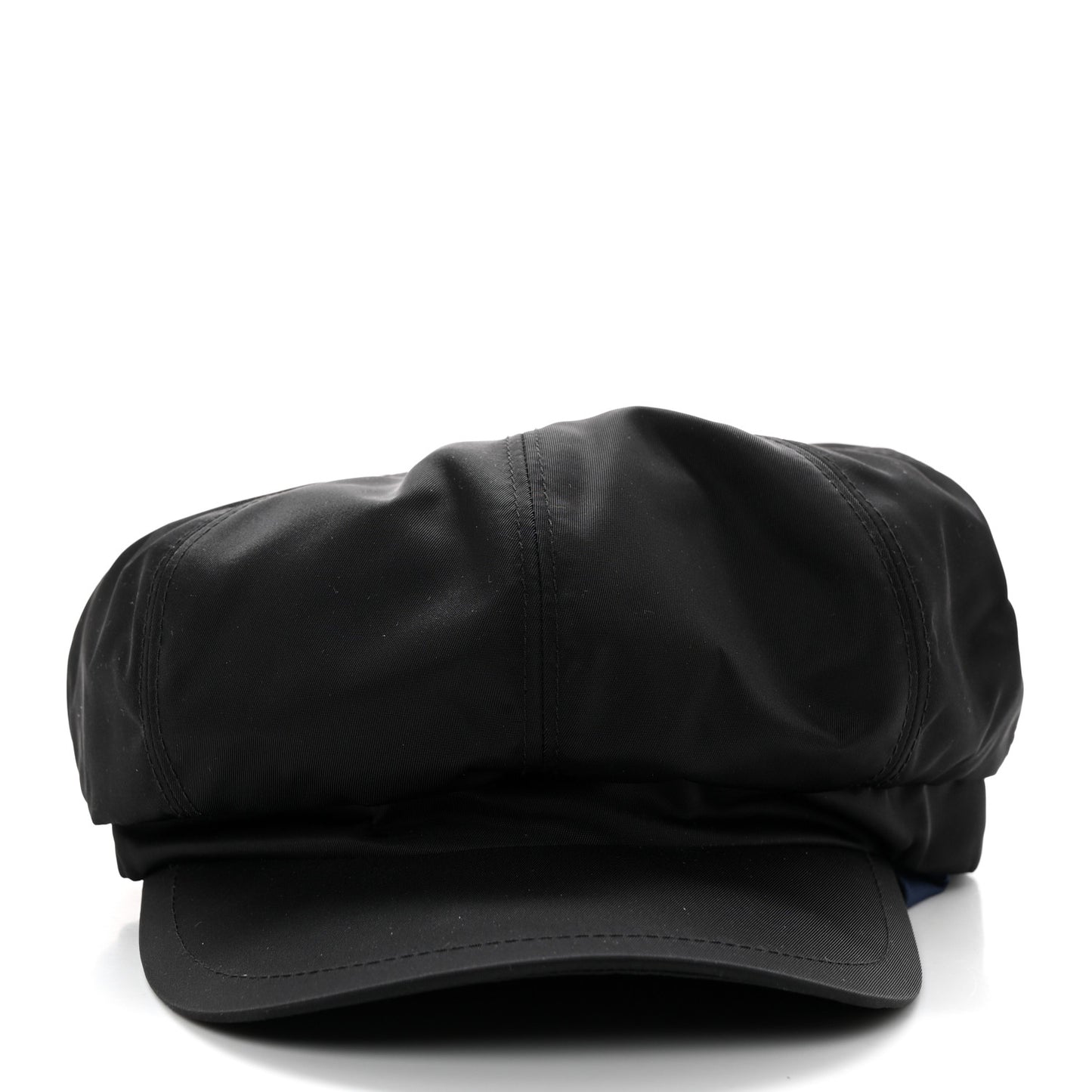 Re-Nylon Mens Newsboy Hat L Black