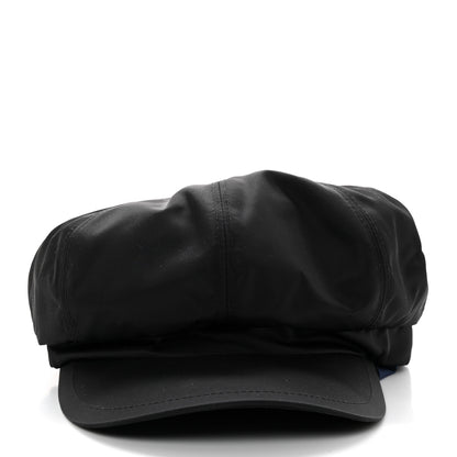 Prada Re-Nylon Mens Newsboy Hat L Black 3 of 8