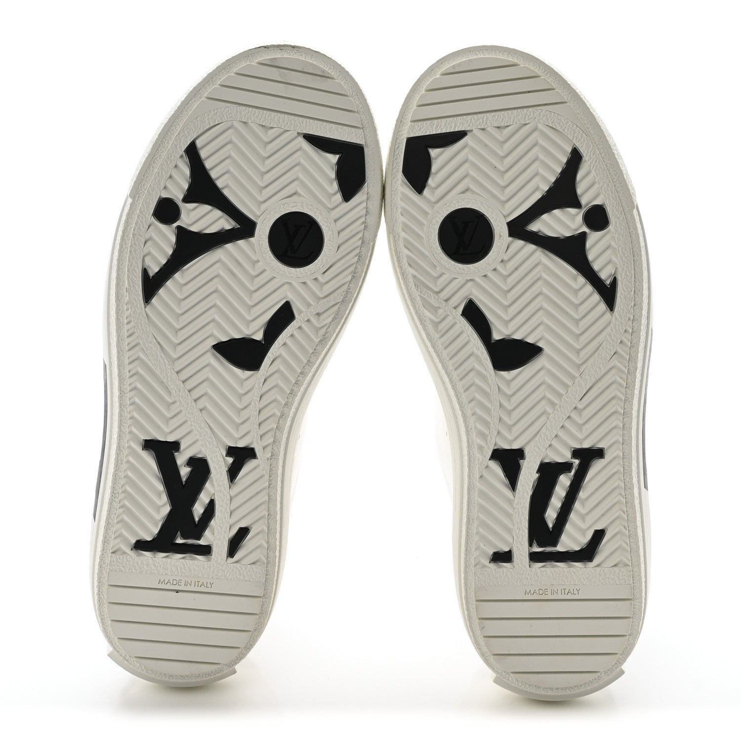 Louis Vuitton Charlie Sneakers 35 White Cacoa Brown 6 of 9