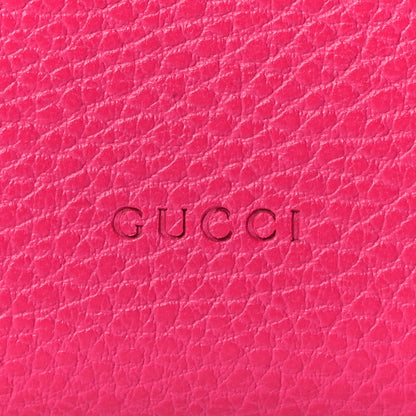Gucci Dollar Calfskin Crystal Mini Dionysus Chain Wallet Box Pink 10 of 12