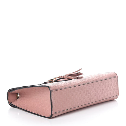 Gucci Microguccissima Medium Emily Chain Shoulder Bag Soft Pink 4 of 9