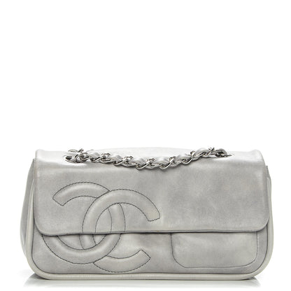 Chanel Lambskin Diagonal CC Chain Flap 1 of 7