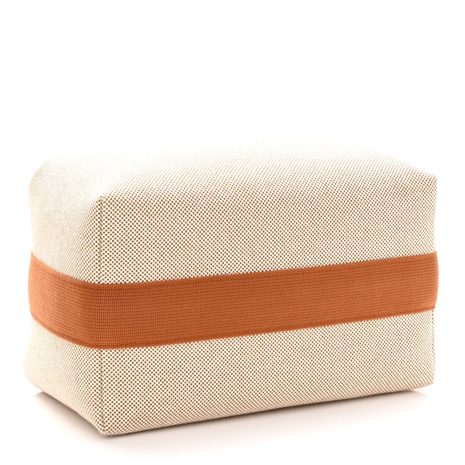 Hermes Canvas Large Bride-A-Brac Cabriole Case Biscuit 4 of 10
