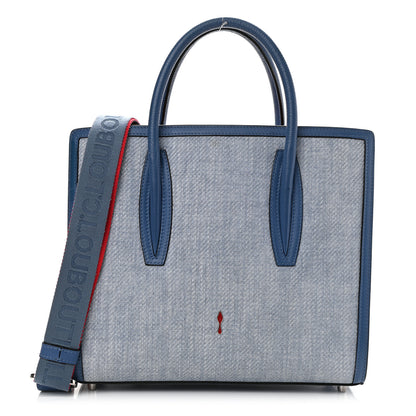 Christian Louboutin Denim Medium Paloma Blue 1 of 8