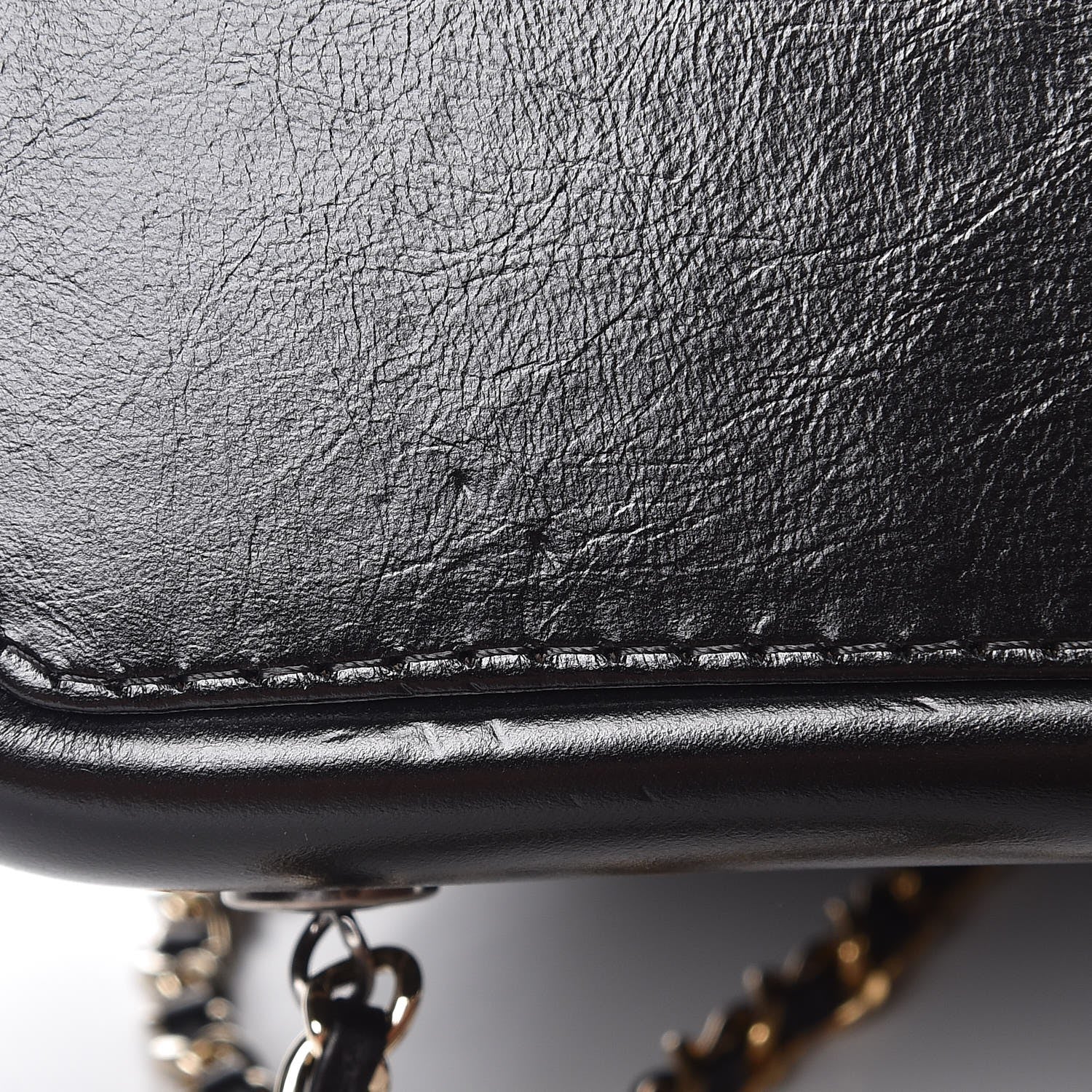 Chanel Aged Calfskin Quilted Small Gabrielle Backpack Black 6 of 8