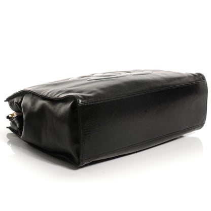 Chanel Lambskin Small Shopper Tote Black 4 of 8
