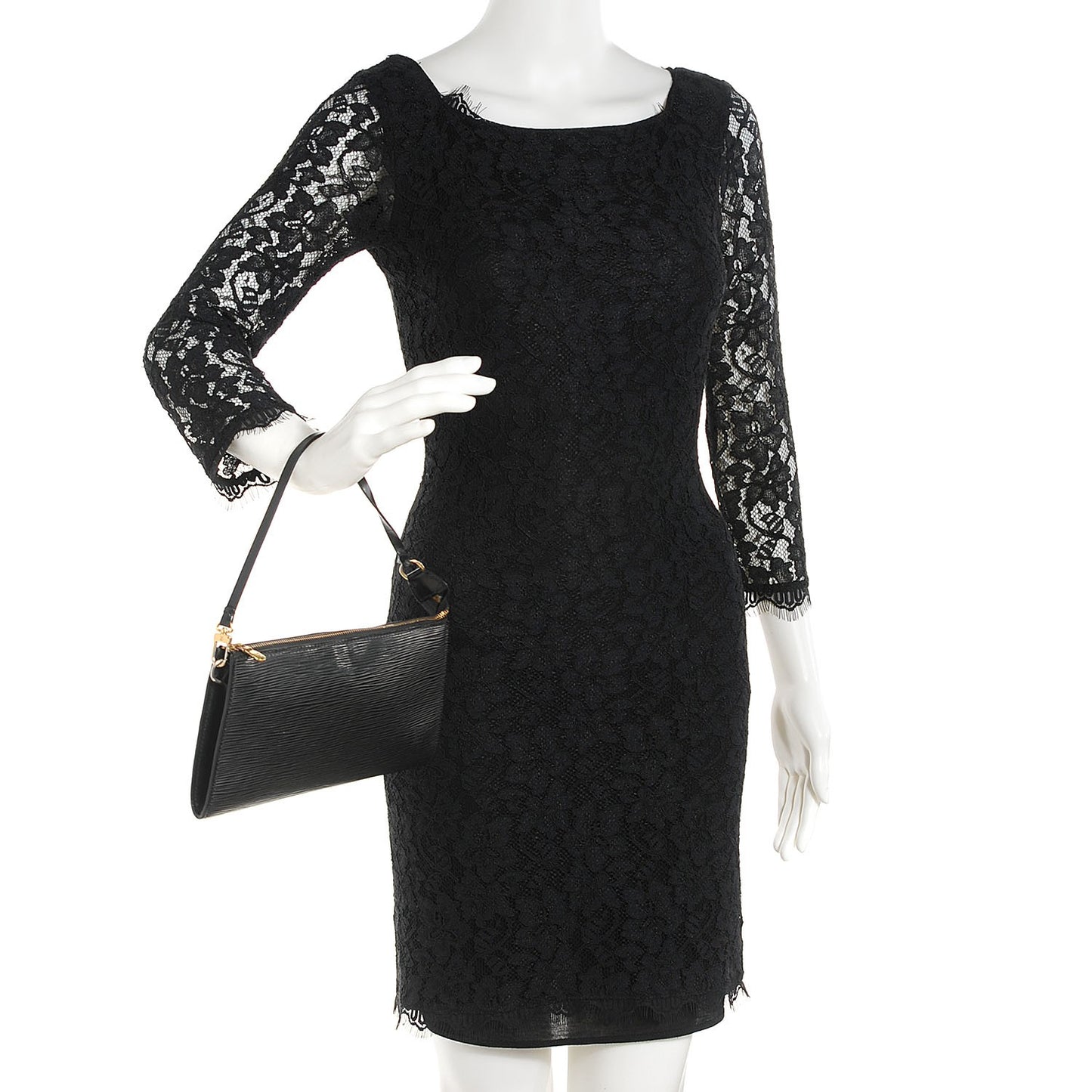 Epi Pochette Accessories 24 Black