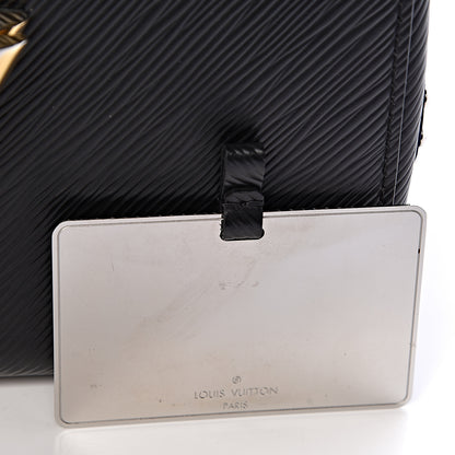 Louis Vuitton Epi Mechanical Flowers Twist Shoulder Bag MM Black 7 of 10