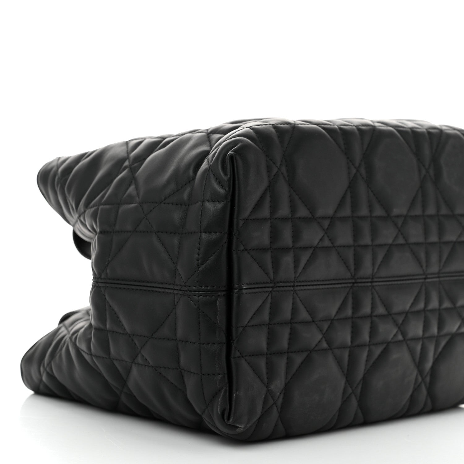 Christian Dior Calfskin Macrocannage Medium Toujours Black 10 of 11