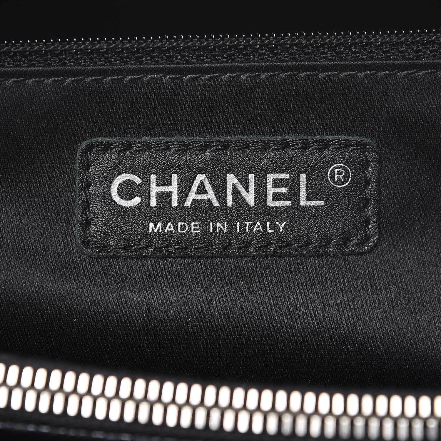 Chanel Caviar Quilted Grand Shopping Tote GST Black 6 of 14