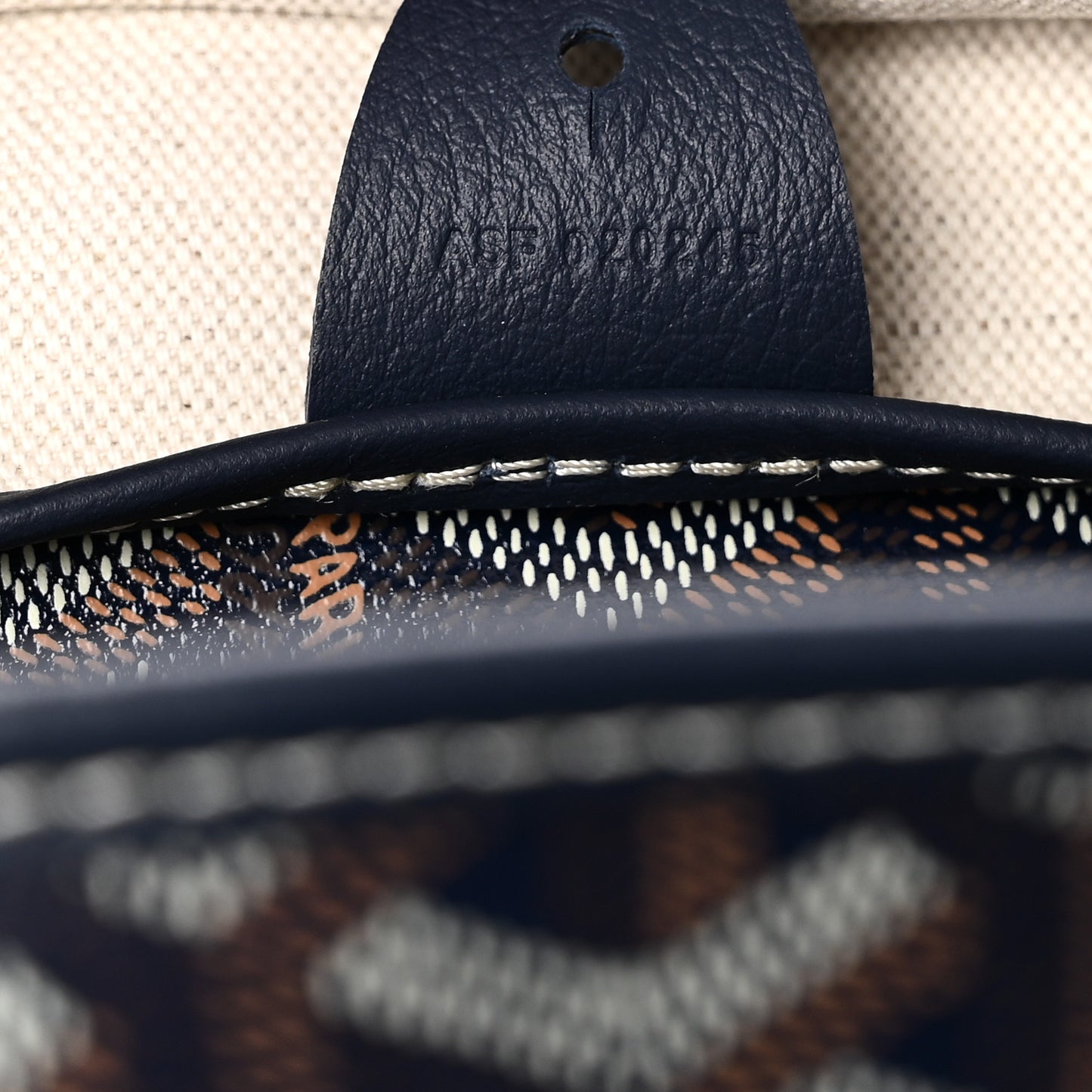 Goyardine Artois MM Navy