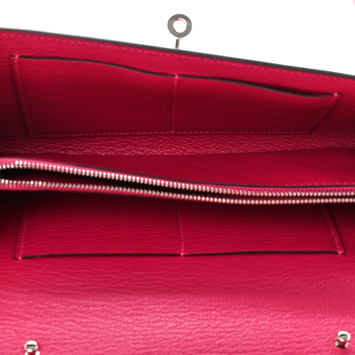 Chevre Mysore Kelly Wallet To Go Rose Mexico
