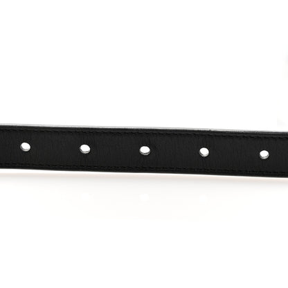 Gucci Calfskin Double G 20mm Belt 80 32 Black 3 of 7
