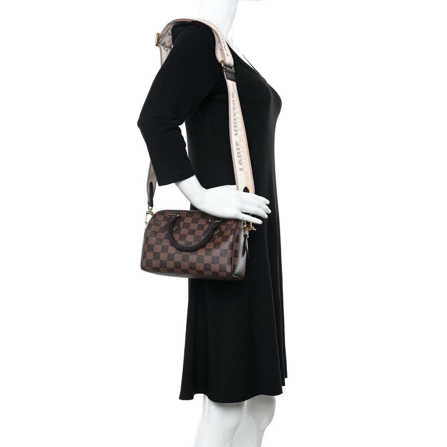 Damier Ebene Speedy Bandouliere 20