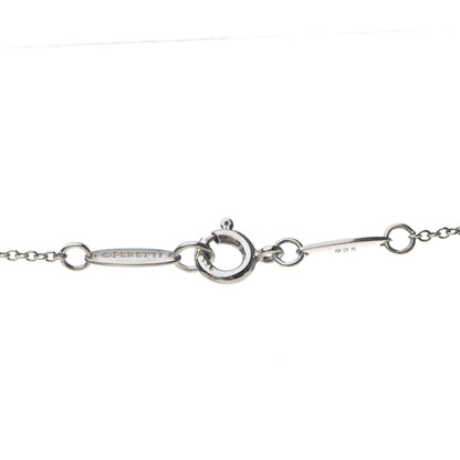 Tiffany Sterling Silver 12mm Elsa Peretti Eternal Circle Pendant Necklace 5 of 7