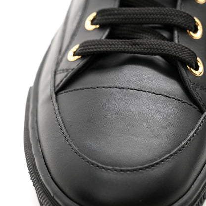 Louis Vuitton Calfskin Monogram Stellar Sneaker Boots 35.5 Black White 9 of 9