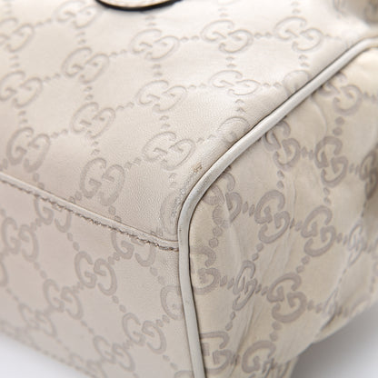 Gucci Guccissima Small Boston White 9 of 15
