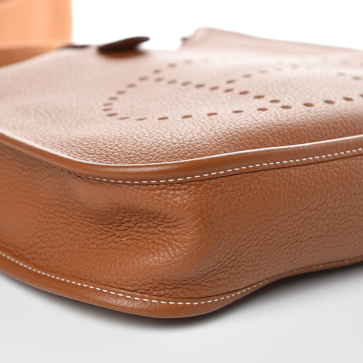 Hermes Taurillon Clemence Evelyne PM Gold 9 of 10