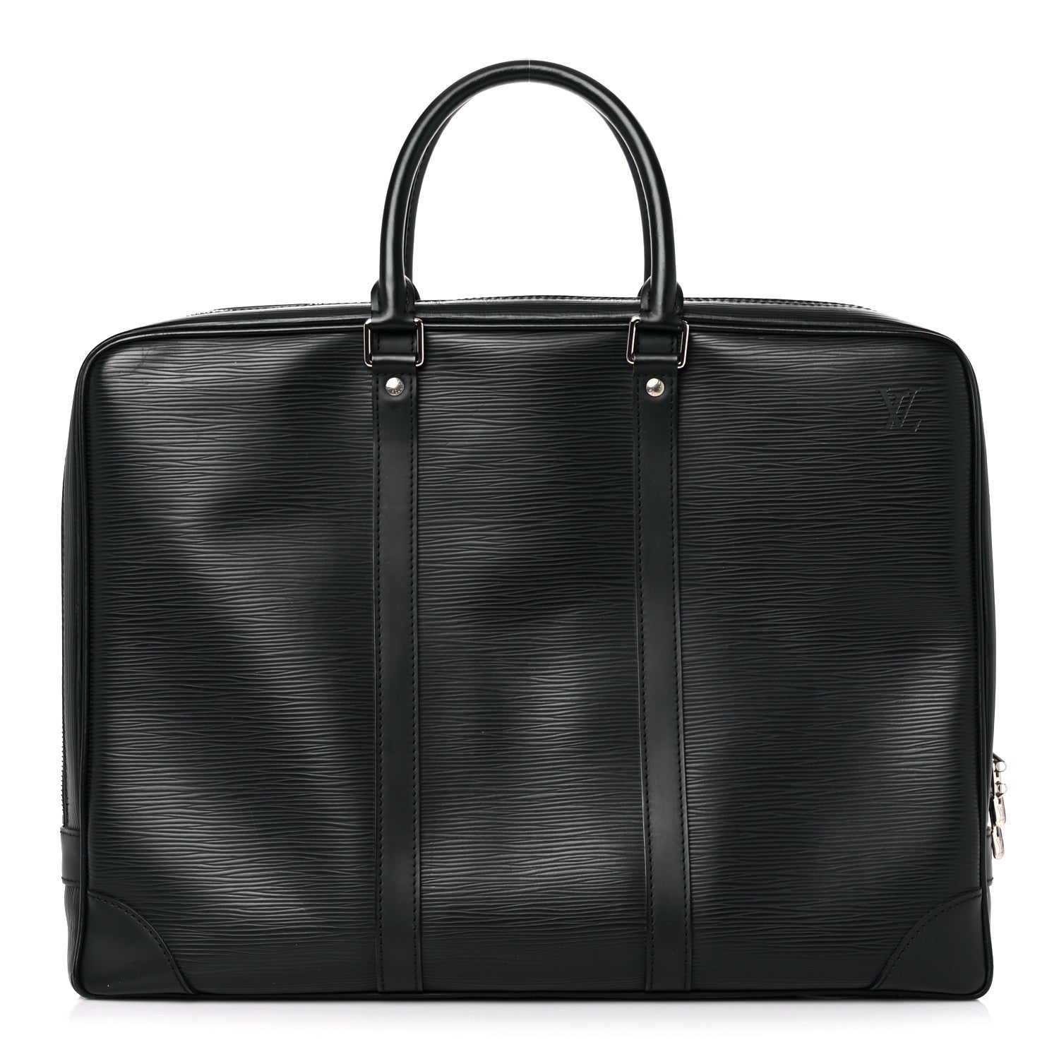 Louis Vuitton Epi Porte-Documents Voyage Briefcase Black 1 of 17