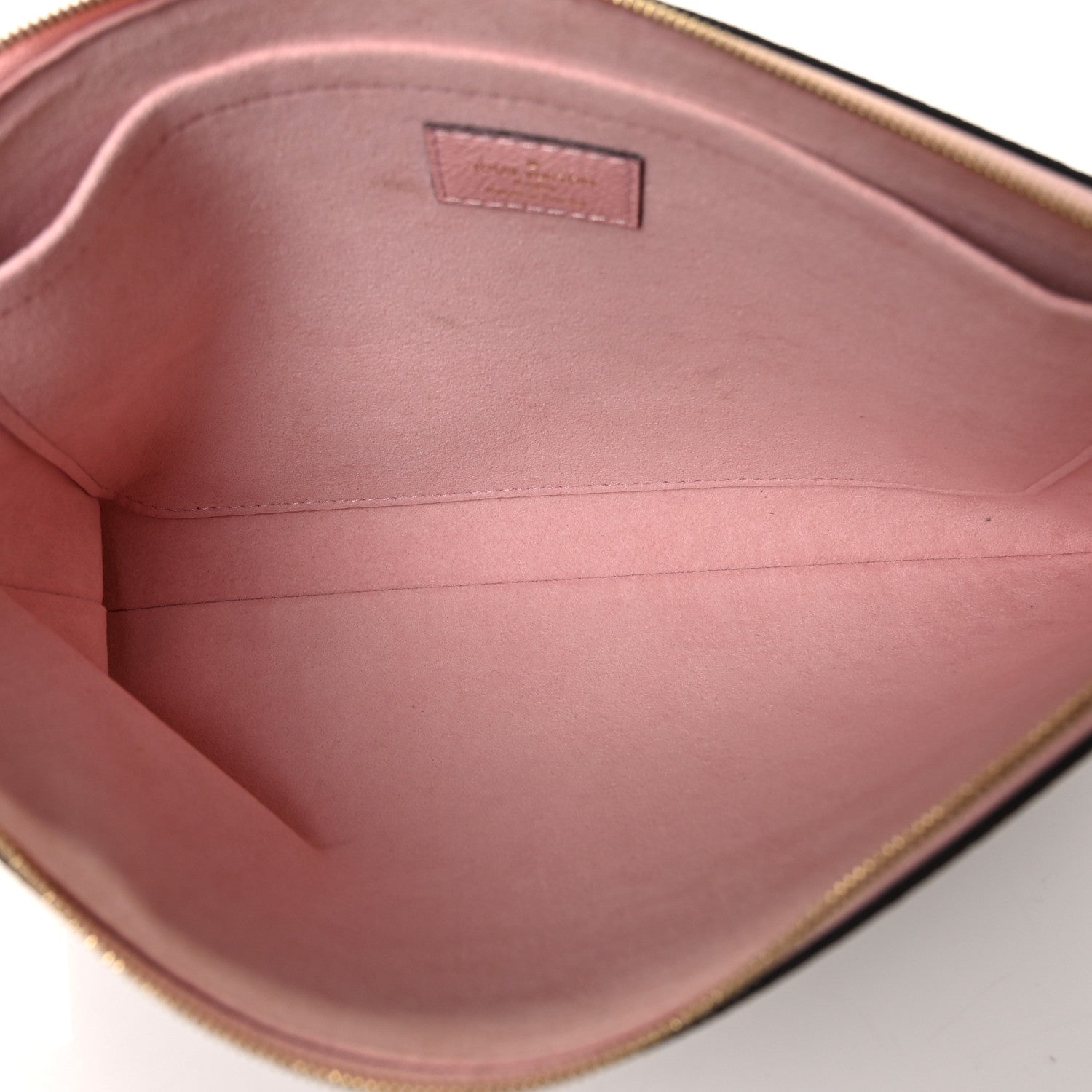 Louis Vuitton Damier Ebene Daily Pouch Rose Poudre 5 of 8