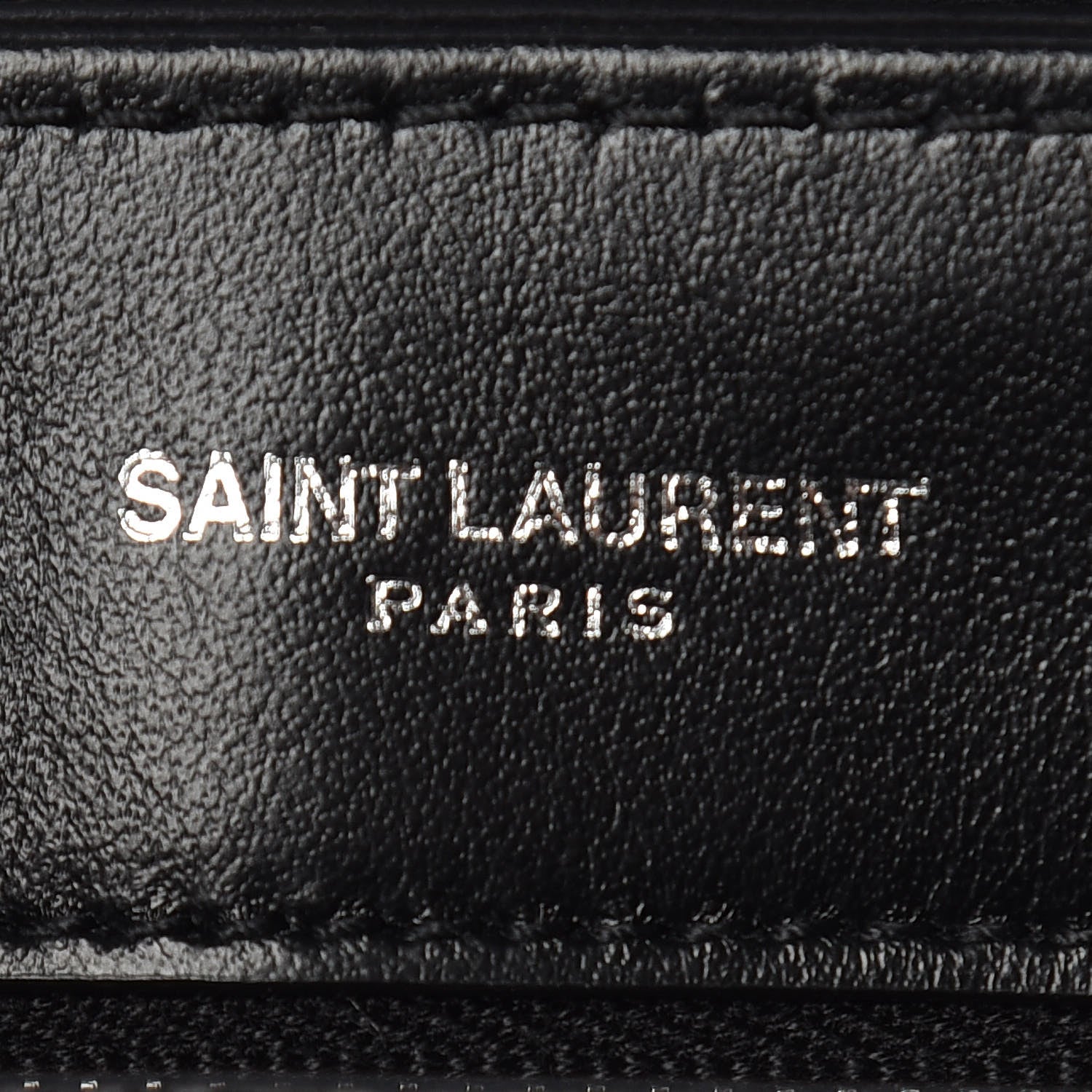 Saint Laurent Calfskin Y Quilted Monogram Toy Loulou Crossbody Bag Black 8 of 11