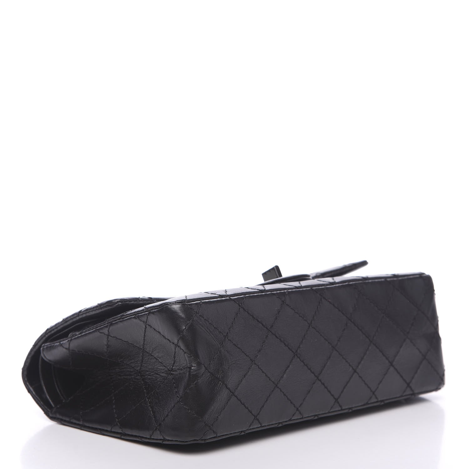 Chanel Aged Calfskin Quilted 2.55 Reissue 225 Flap So Black 3 of 10