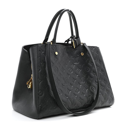 Louis Vuitton Empreinte Montaigne GM Black 3 of 13