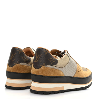 Louis Vuitton Epi Suede Monogram Mens Harlem Richelieu Sneakers 8 4 of 9
