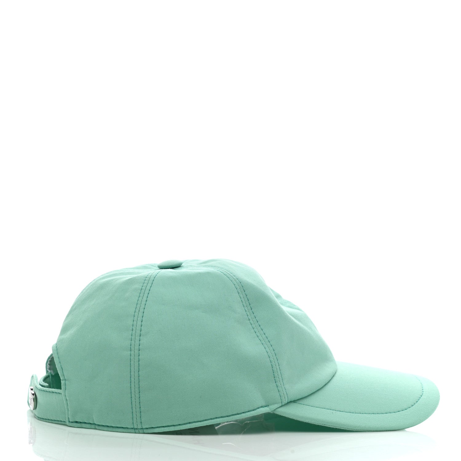Chanel Cotton CC Cap Hat Turquoise Fuchsia 5 of 8