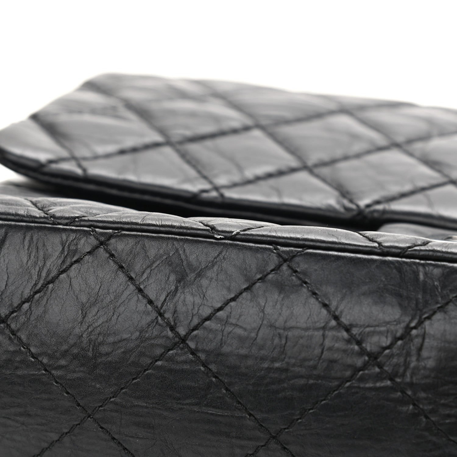 Chanel Aged Calfskin Quilted 2.55 Reissue 227 Flap Black 11 of 11