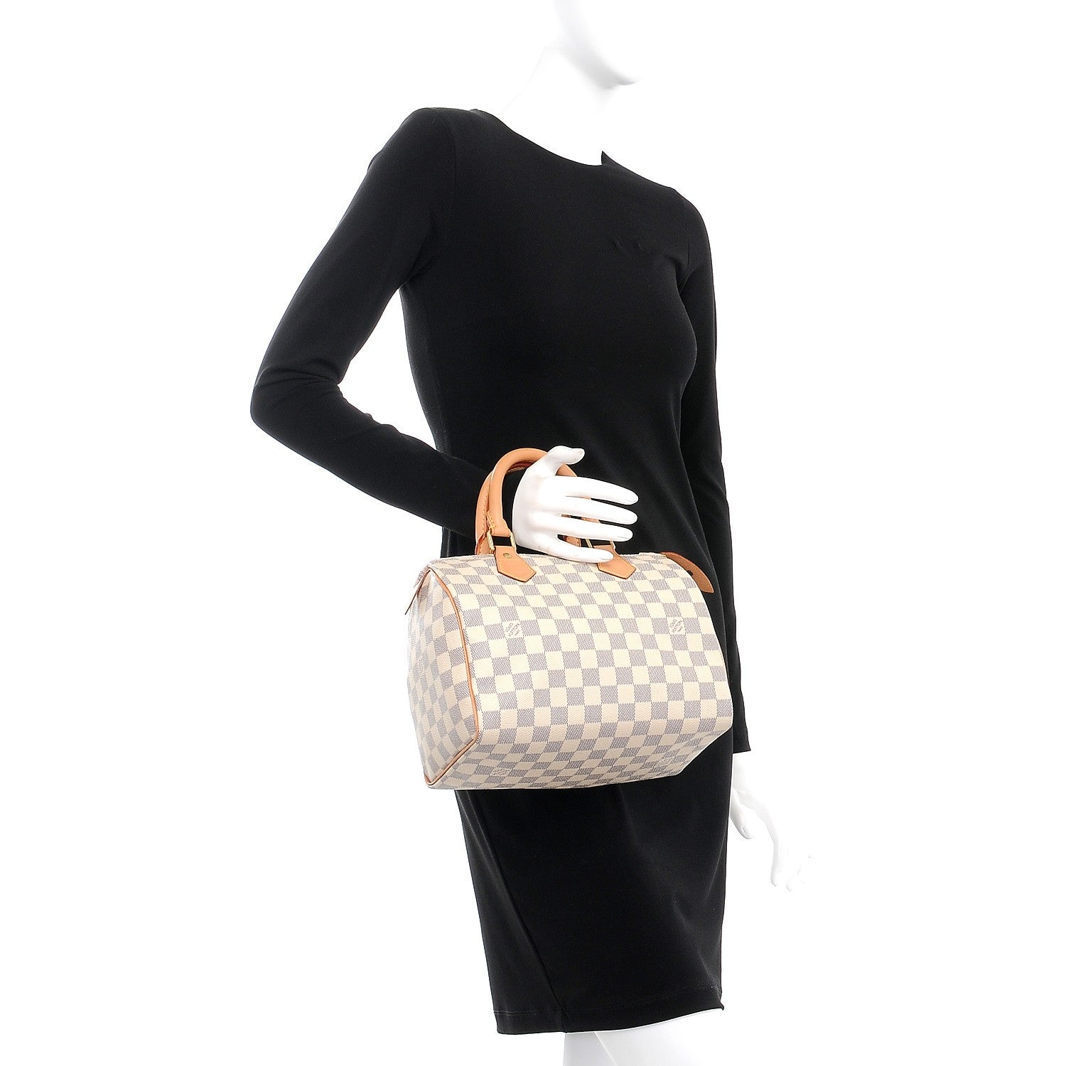 Louis Vuitton Damier Azur Speedy 25 2 of 7