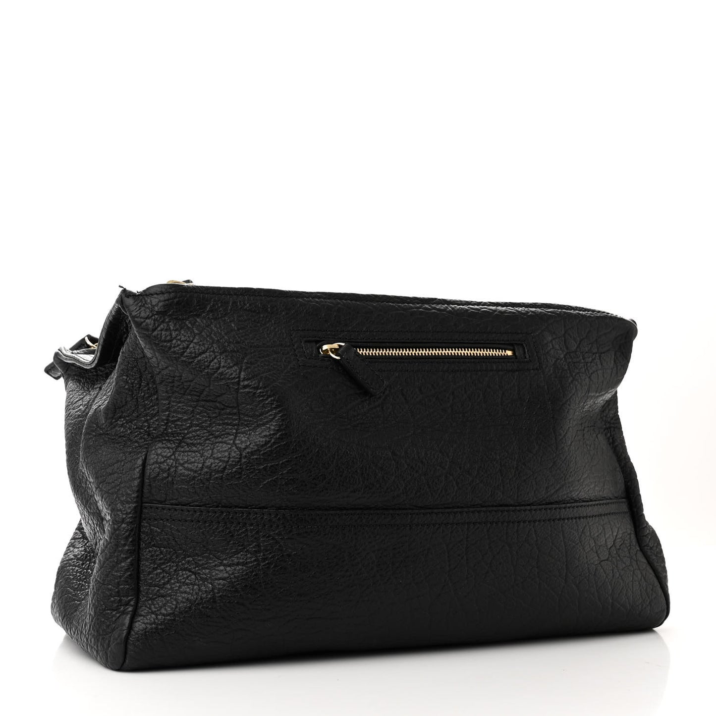 Bubble Calfskin Large Pandora Black