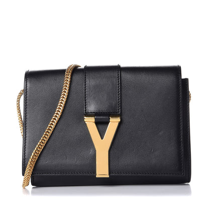 Saint Laurent Calfskin Small Classic Y Satchel Black 1 of 6