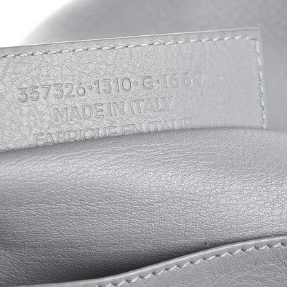 Balenciaga Calfskin Papier Sight Shoulder Bag Grey 12 of 12