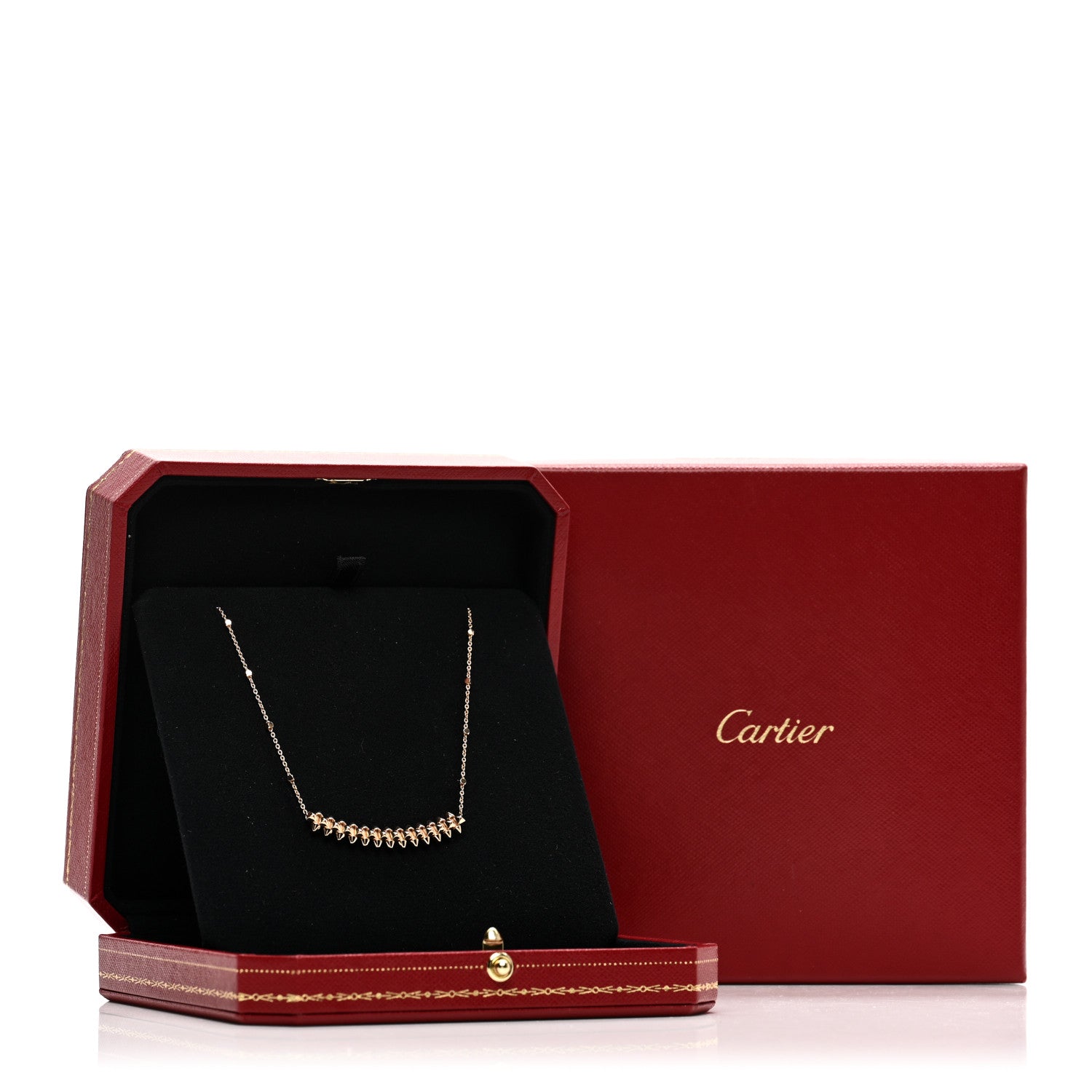 Cartier 18K Pink Gold Small Clash de Cartier Necklace 5 of 5