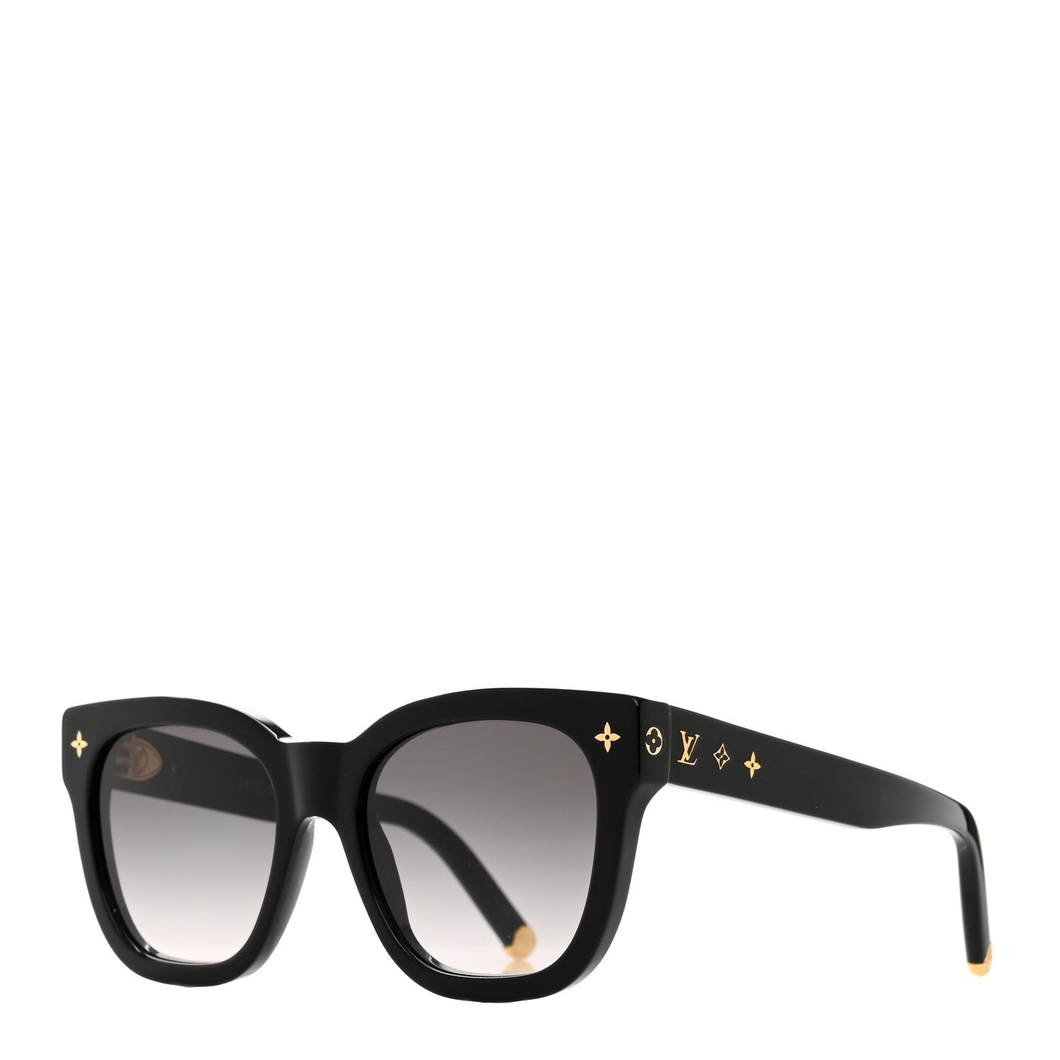 Louis Vuitton Acetate My Monogram Square Sunglasses Z1523W Black 1 of 7
