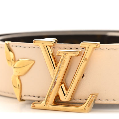 Louis Vuitton Monogram 30mm Pretty LV Reversible Belt 80 32 Beige 8 of 9